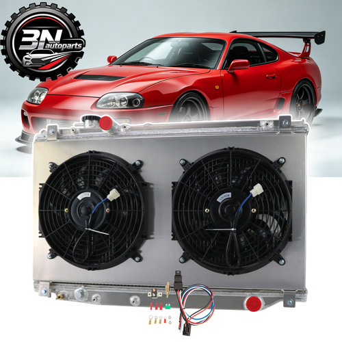 3rangée radiateur shroud fan - radiateur,