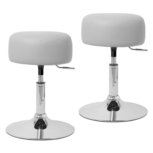 Tabouret gris clair - 2x, de