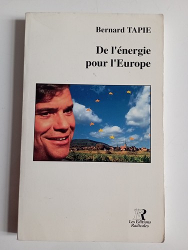 Poche vintage bernard - bernard, tapie
