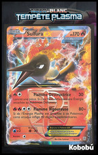 Carte Pokémon Sulfura EX 14/135 Noir & Blanc Tempête Plasma FR NEUVE