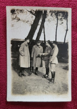 PHOTO MILITAIRE - 1930 - ST CYR COETQUIDAN - OFFICIERS - 8,9 X 6 CM
