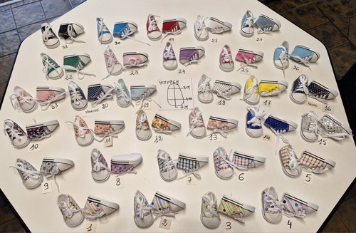 Baskets poupée x - cm, 4