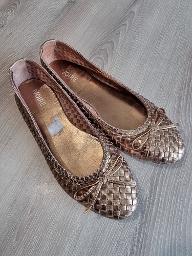 Ivoire paire de ballerines - ivoire,