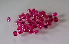  RUBIS ROND ROUGE SANG MOZAMBIQUE 3mm et 0,25ct