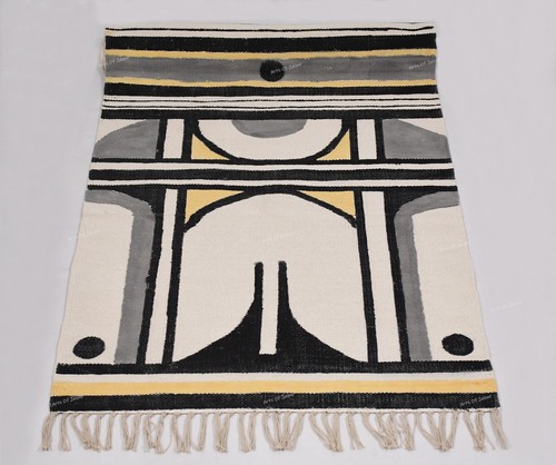 Tapis rectangulaire coton - tapis, en