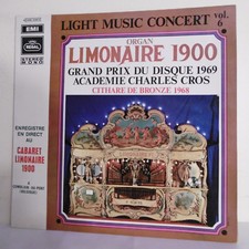 33T ORGUE LIMONAIRE 1900 Vinyle LP 12" LIGHT MUSIC CONCERT VOL.6 -EMI C048-23003
