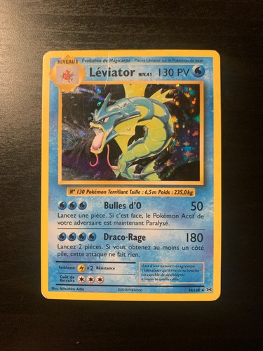 Carte pokémon léviator - pokémon,