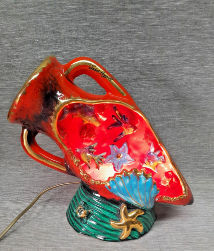 Ancienne lampe amphore - lampe,