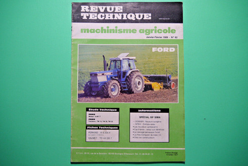 Revue technique machinisme - technique,