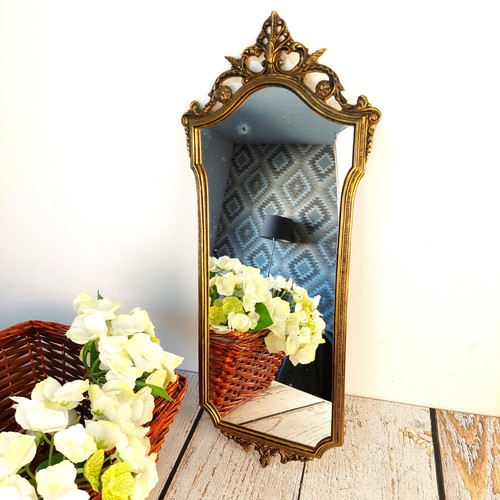 Miroir vintage allongé - , en
