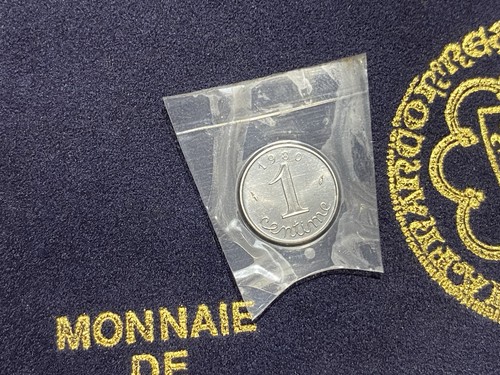 Monnaie centime 1980 - monnaie,
