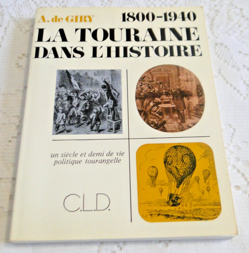 Livre touraine dans - livre, la