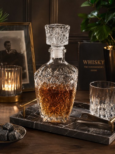Carafe whisky verre - carafe, à