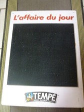 Plaque ardoise tôle non émaillé L'affaire du jour Boucherie Tempé   660 X 500