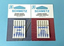 Machine à Coudre Aiguilles Schmetz - Cuir Jeans Kit 80-110 Piston Plat