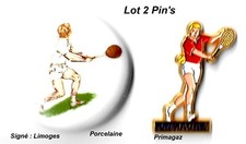 Tennis _Porcelaine Limoges +