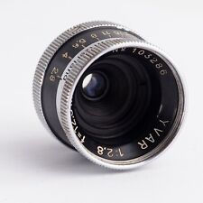 Kern Paillard 12.5 mm f/2.8 Yvar lens