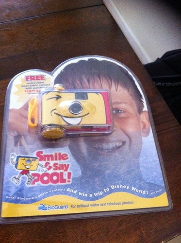 Smile and say pool - smile,