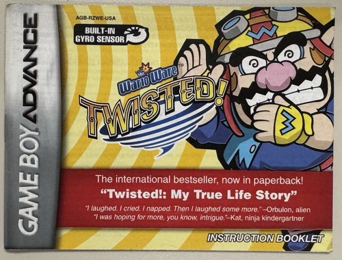 Wario ware twisted gameboy - wario,