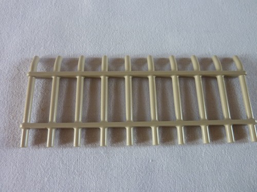Playmobil grille tunnel entree - grille,