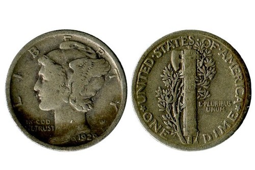 Dime liberte etats unis - dime,