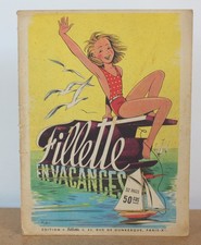 Fillette en vacances Al. G. ND
