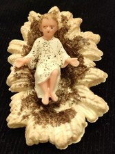 Ancien Petit Jésus De Crèche