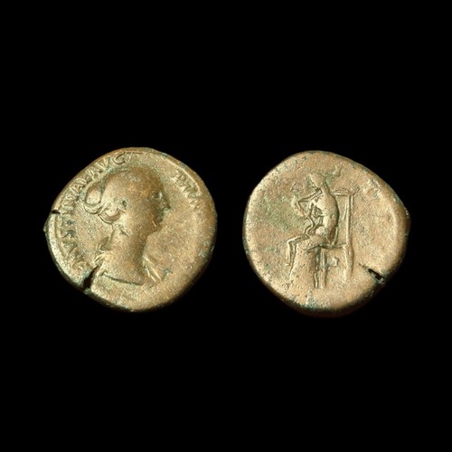 R275 monnaie romaine faustine - r275,