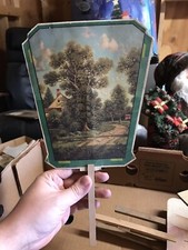 Haines The Shoe Wizard Vintage Advetising Fan