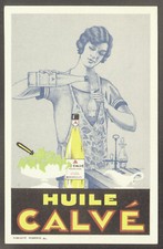 F.M. Roganeau. Huile Calvé. Bordeaux. Vers 1930