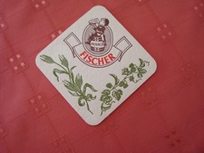 SOUS BOCK BIERE FISCHER ALSACE