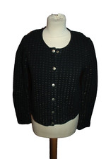 GILET/VESTE COURTE FEMME °°°  ETAM  °°° FILS METAL . TAILLE S