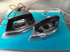 VINTAGE COLLECTOR  ANNEES 60 LOT DE 2 FER A REPASSER JOUETS JOLUX CALOR THOMSON