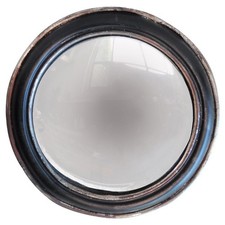 Miroir sorcière convexe noir 19cm
