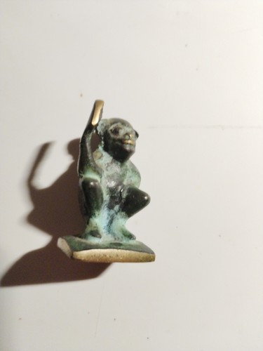 Bronze petit singe savant - :,