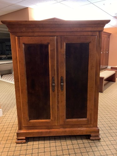 Maple wood armoire - maple,