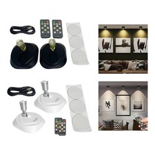 Lot de 2 spots lumineux pour