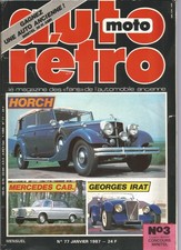 AUTO RETRO N°77 HORCH /