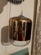 suspension Prandina cuivre est verre soufflé