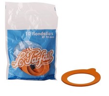 500 RONDELLES JOINTS BOCAUX TERRINES LEGUMES FRUITS VIANDE ° 70 MM LE PARFAIT