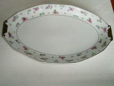PORCELAINE de LIMOGES  ART DECO 1930 -BETOULE & LEGRAND- PLAT OBLONG