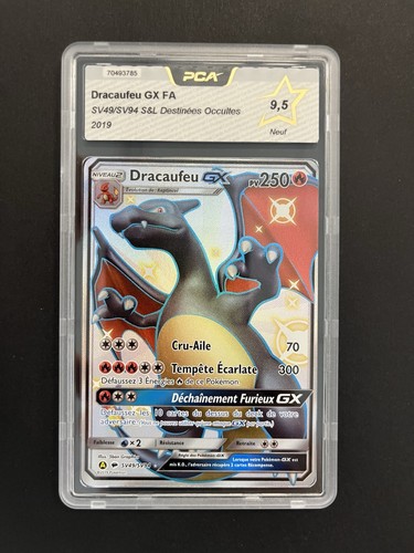 Carte pokémon pca dracaufeu - carte,