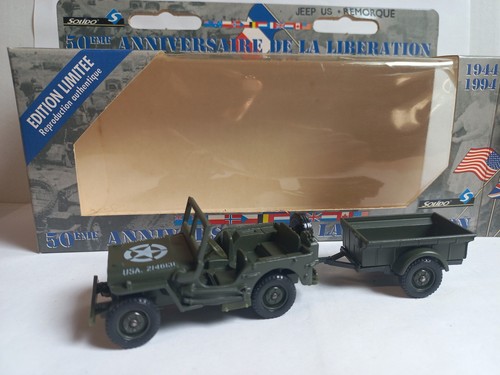 Solido jeep remorque - +,