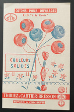 Buvard publicitaire thiriez - buvard, "