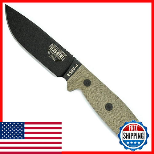 Esee 1095 carbon steel black - esee-4,