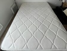 Matelas Simmons 160x200 + sommier tapissier à lattes habillées Simmons