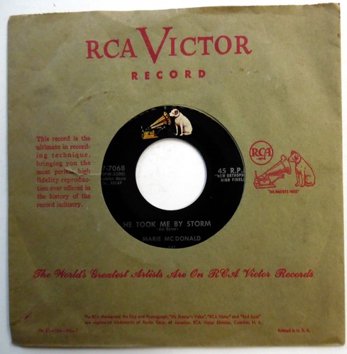 Marie mcdonald took me - marie,