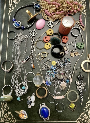 Beau lot bijoux anciens - de,
