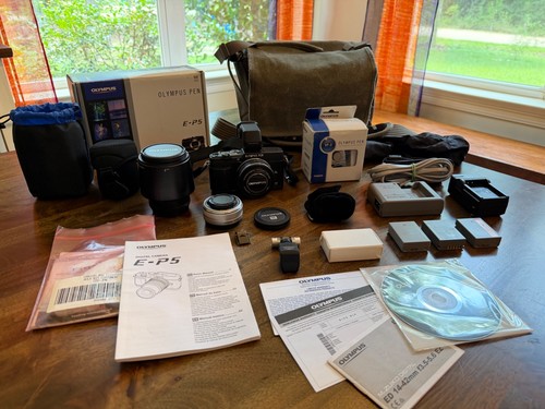 Olympus pen camera kit - pen, e-p5