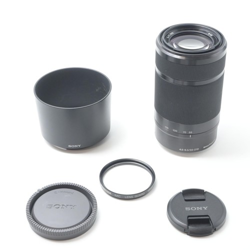 Objectif zoom noir sony - objectif,